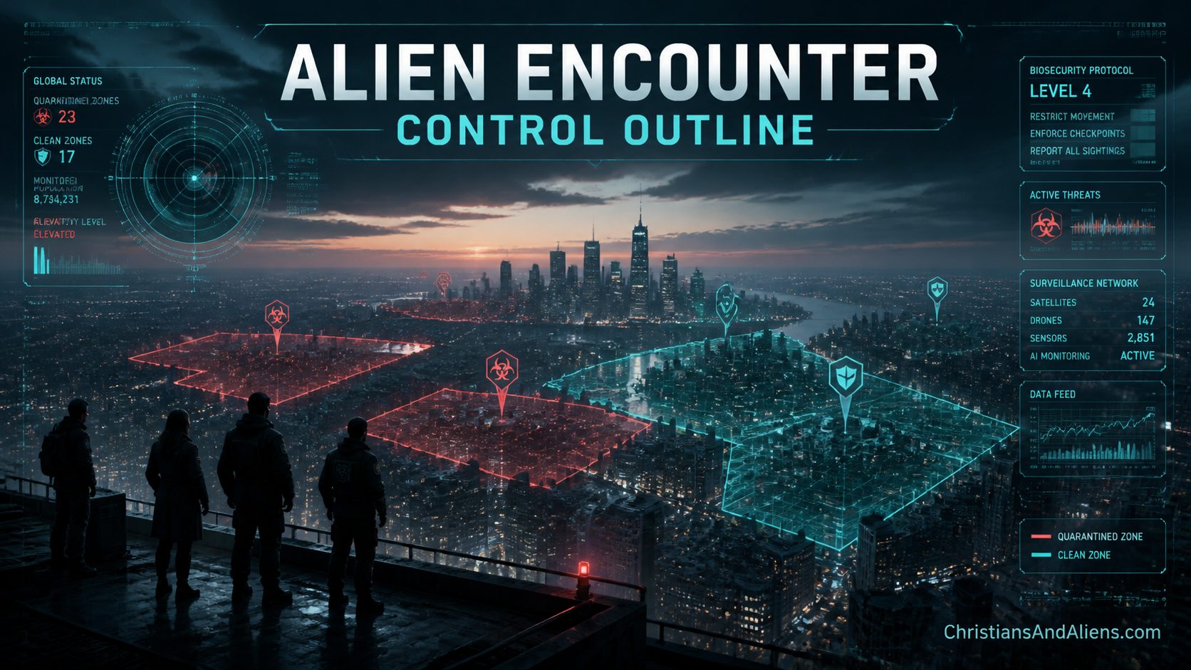 Alien Encounter Control Outline