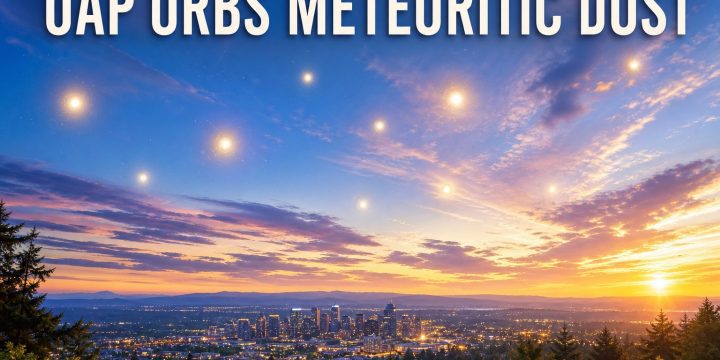 Are UAP Orbs Meteoritic Dust
