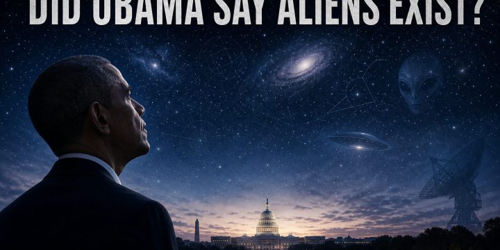 Did Obama Say Aliens Exist?