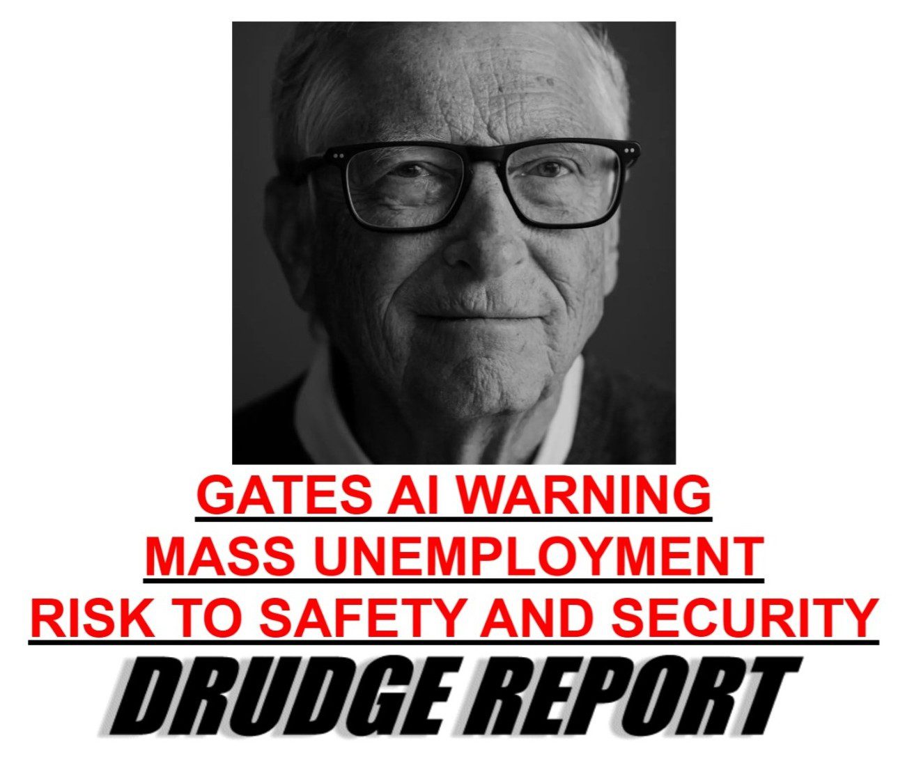 Gates AI Mass Permanent Unemployment