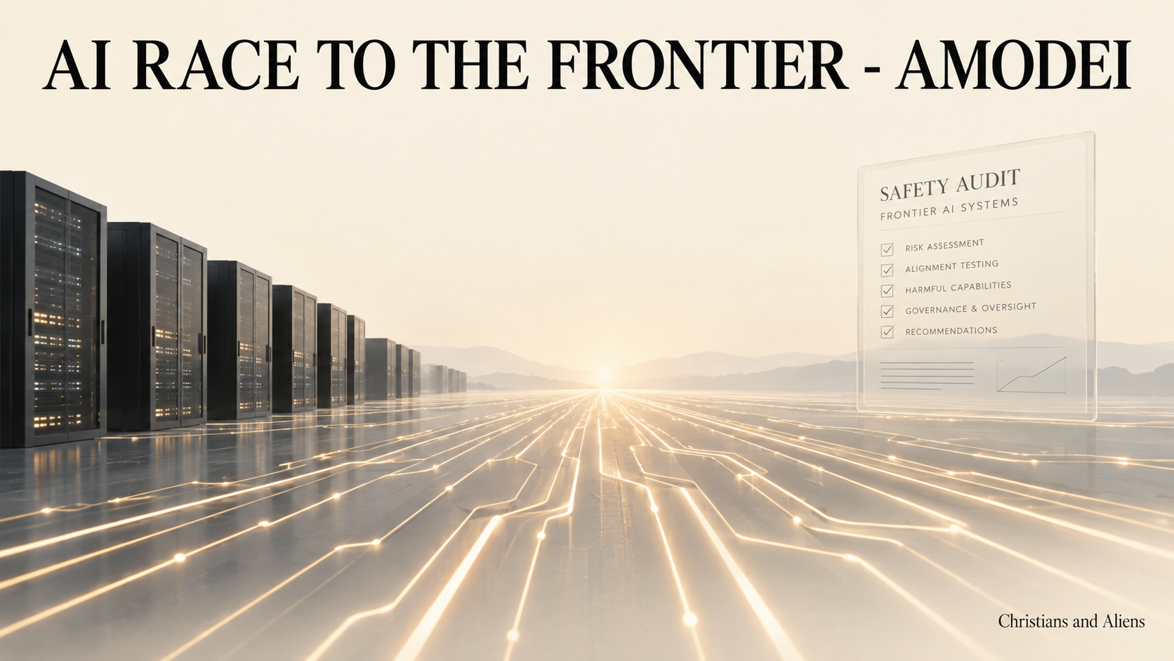AI Race to the Frontier - Amodei