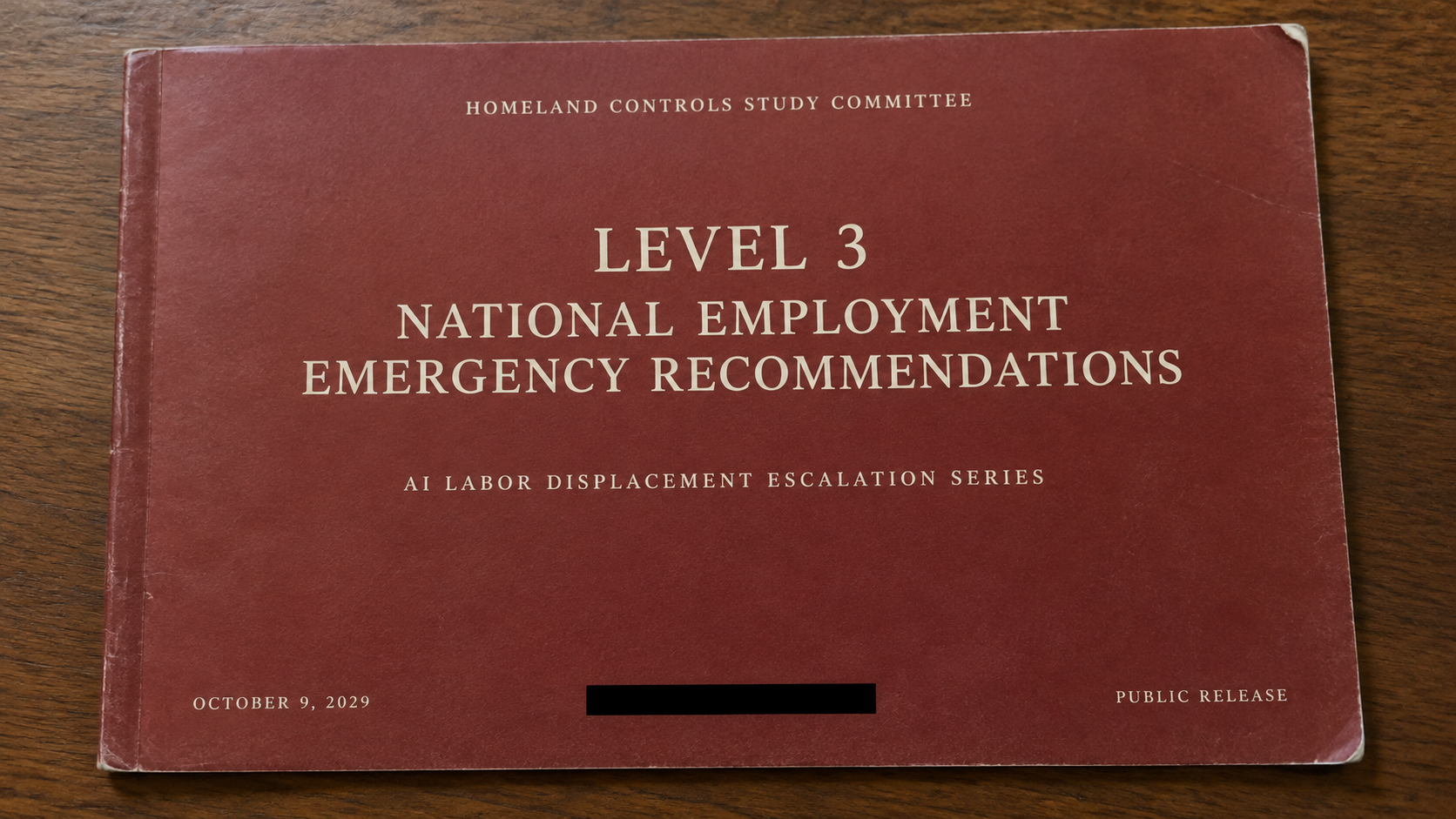 HCL-29-057: Level 3 National Employment Emergency Recommendations