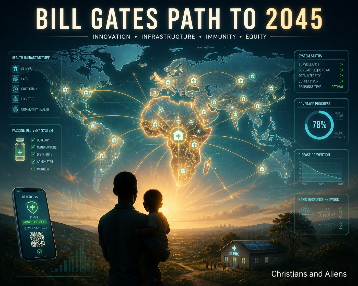 ow the Gates Foundation's $200 Billion Plan Mirrors the Infrastructure Blueprint in The Government's Plan to Contain the Alien Contagion