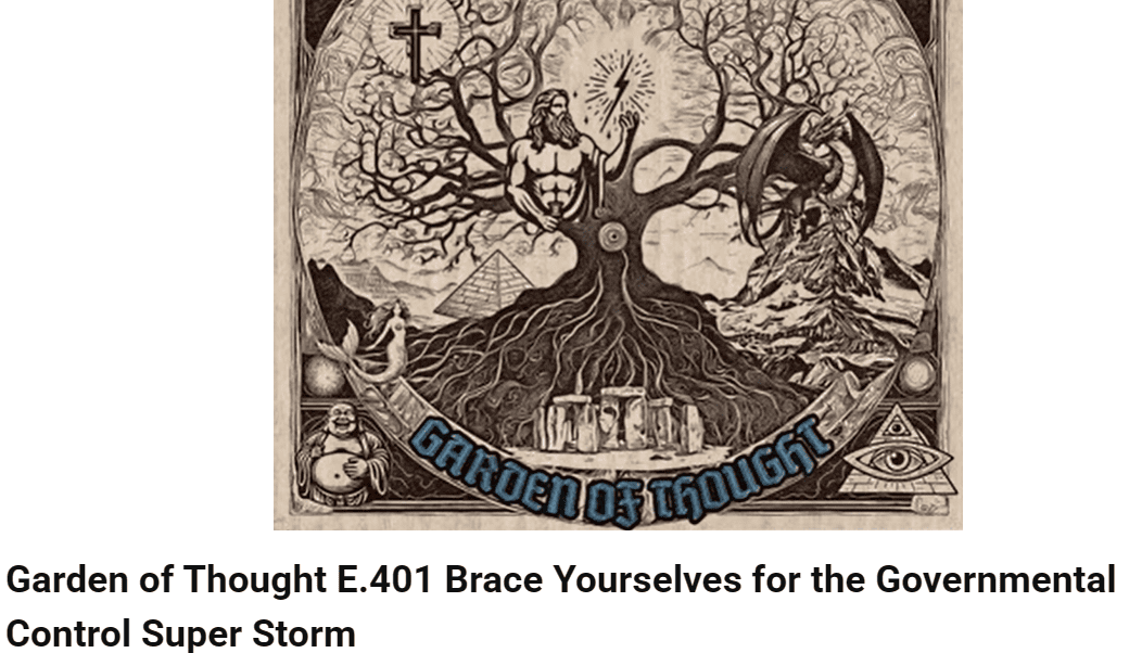 Cover art for the Garden of Thought podcast episode with Brace McCoy